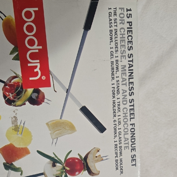 Bodum Silver Fondue Set - Picture 4 of 10